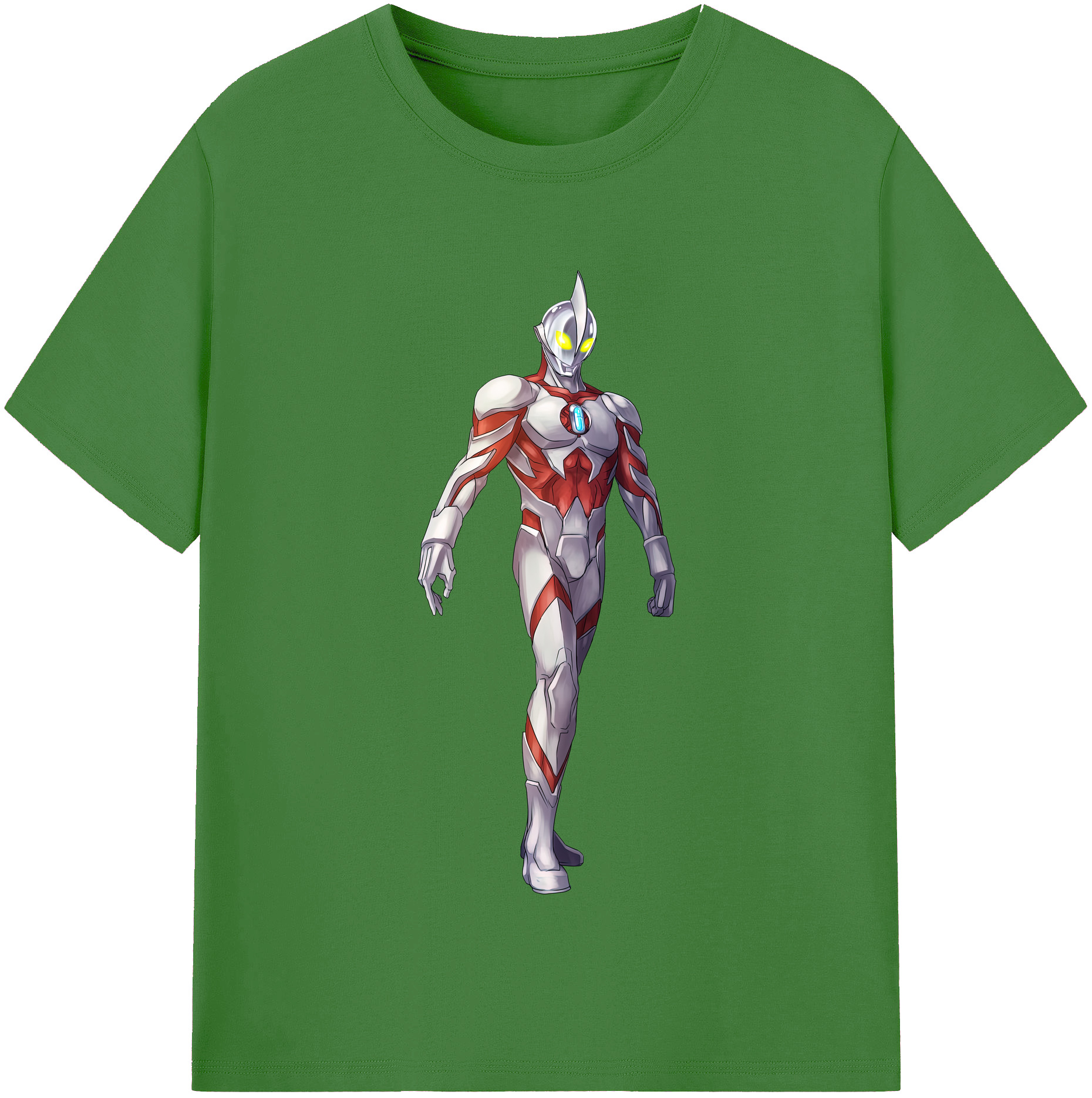 （画像用） ウルトラマン Ultraman レディースカジュアルプリントTシャツ（綿100％）